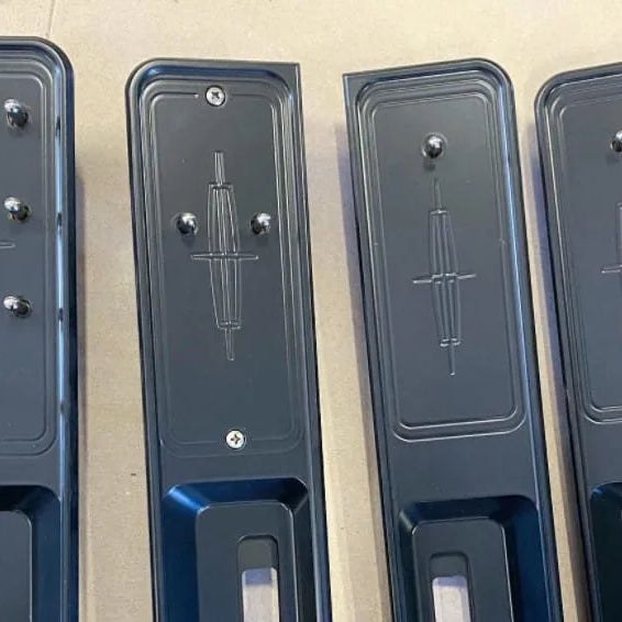 Custom Black Switch Plate for Classic Lincolns