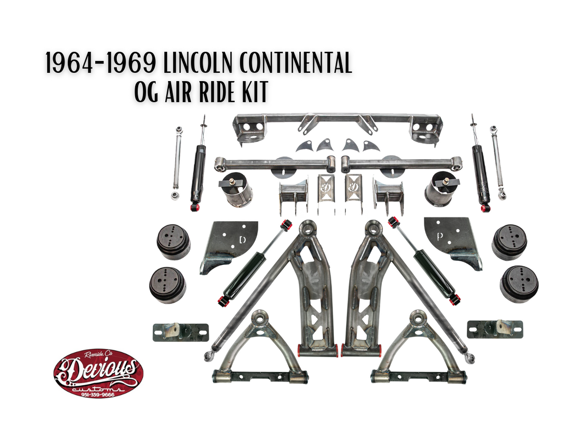 Lincoln Continental The OG Air Ride Suspension Kit | 1964-1969 Lincoln Continental The OG Air Ride Suspension Kit | 1964-1969