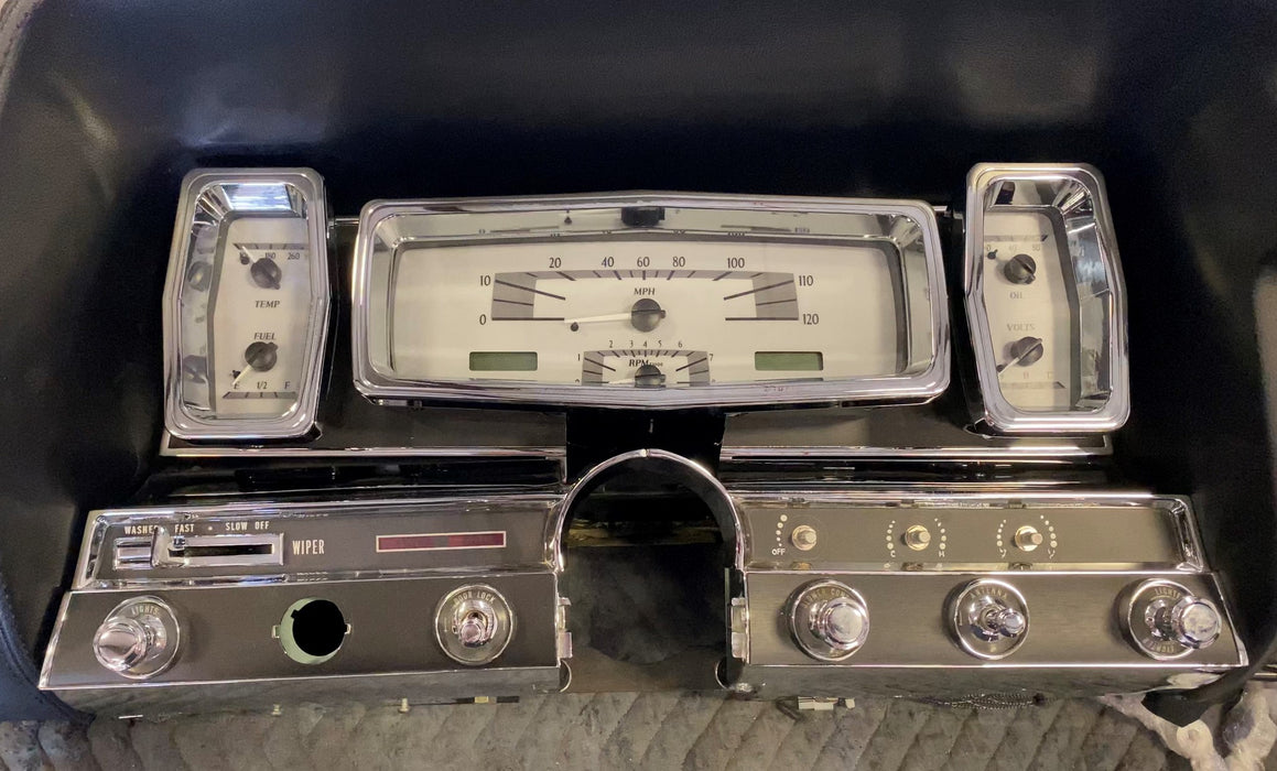 Lincoln Continental Gauge Bezel Set | 1961-1963 | Devious Customs