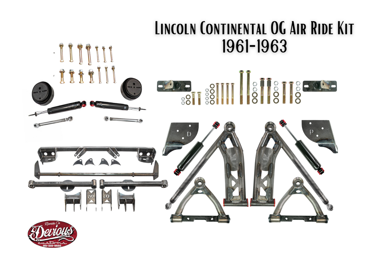 Lincoln Continental The OG Air Ride Suspension Kit | 1961-1963 | Devio ...