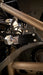 Oil relocation bracket installed on the driver side of a 1961-1969 Lincoln Continental with a Derale oil filter relocation housing