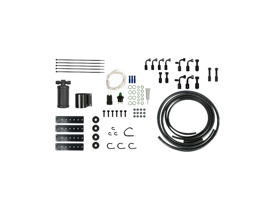 Restomod | Universal Refrigerant Hose Kit w/ Drier and Pressure Switch